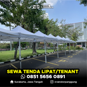 sewa tenda lipat solo