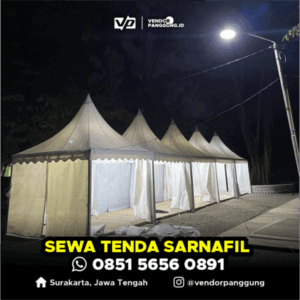 Sewa Tenda Sarnafile Sleman WA 0851 5656 0891